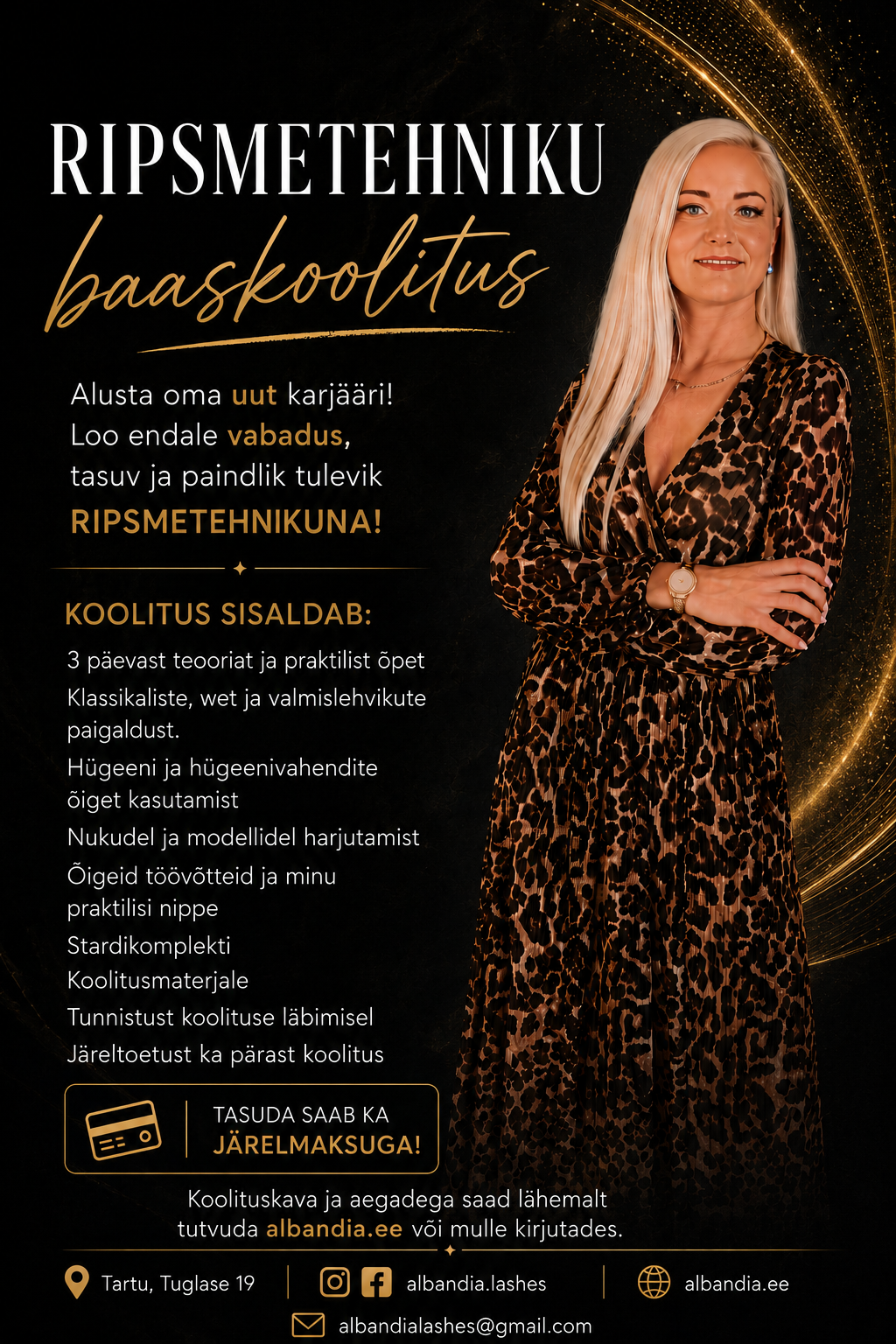 Ripsmetehniku 3 päevane baaskoolitus